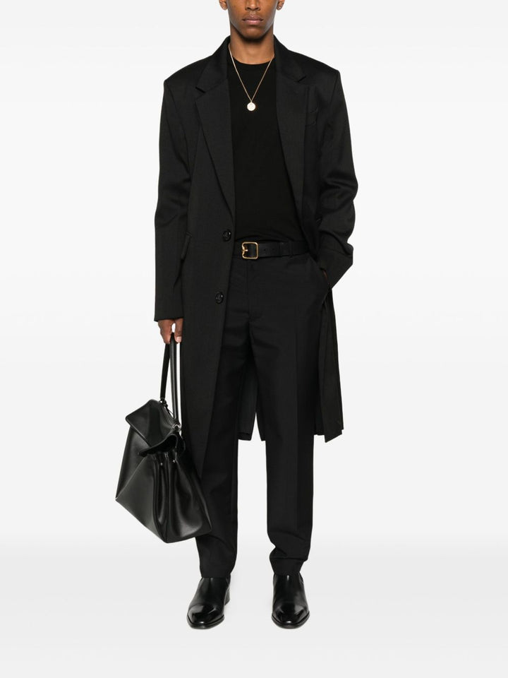 Tom Ford Maglione girocollo in seta nera