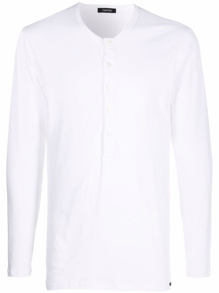 Tom Ford
Maglia in cotone elasticizzato bianca