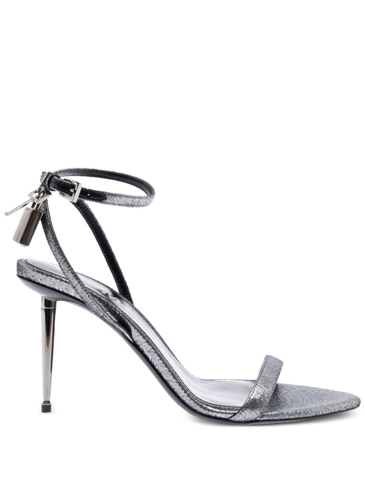 TOM FORD
Sandali con tacco metallizzato