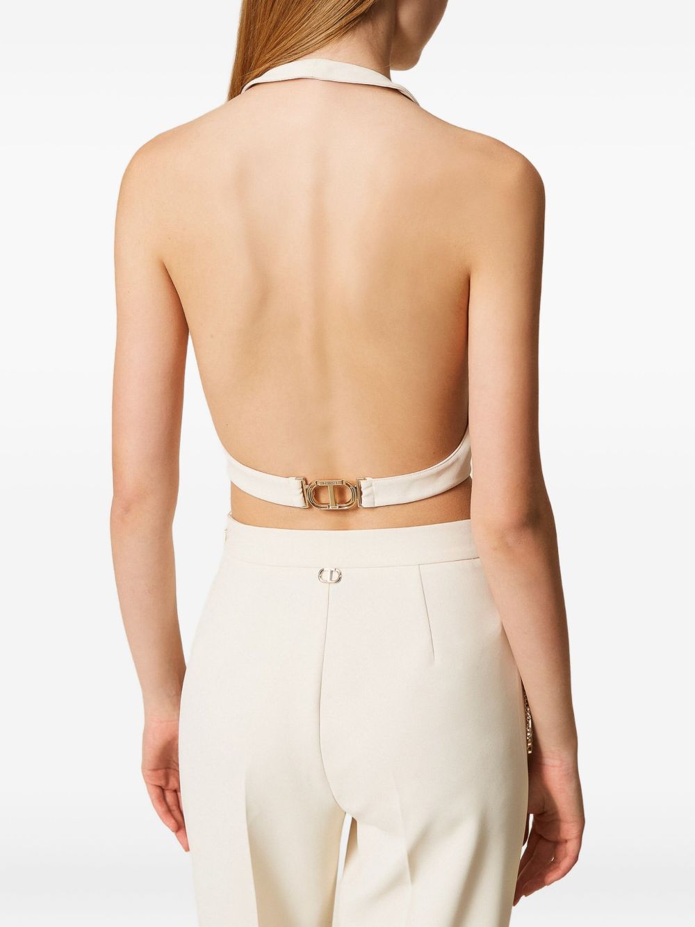 Twinset Gilet corto senza maniche