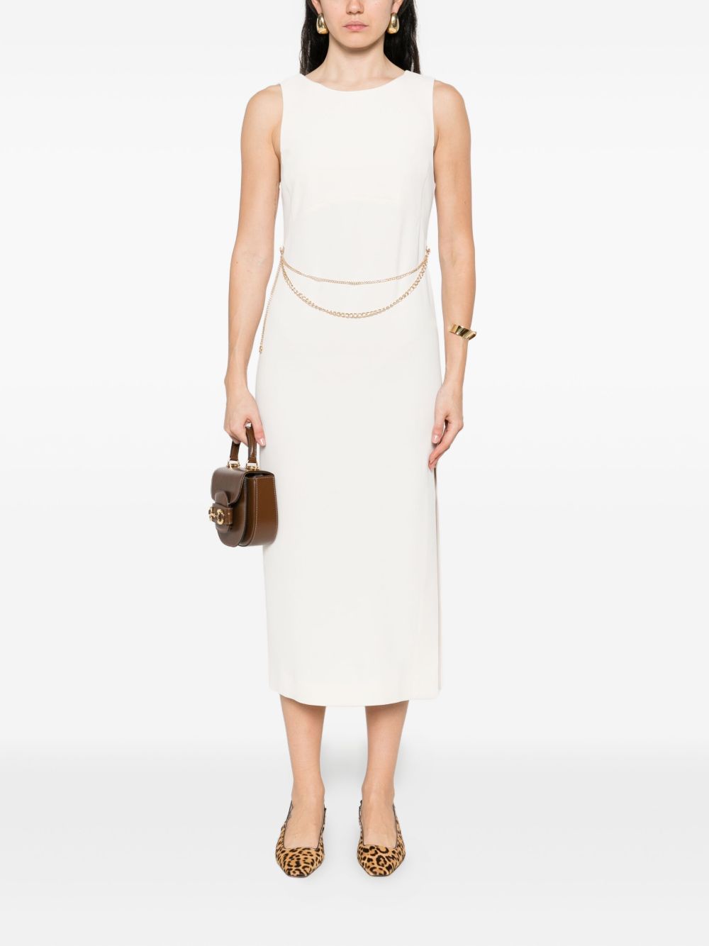 TWINSET Abito midi smanicato