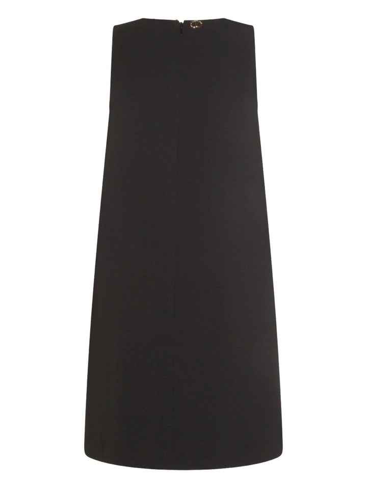 Twinset Abito nero senza maniche