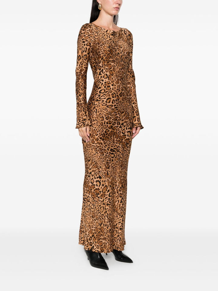 TWINSET Abito con stampa leopardata