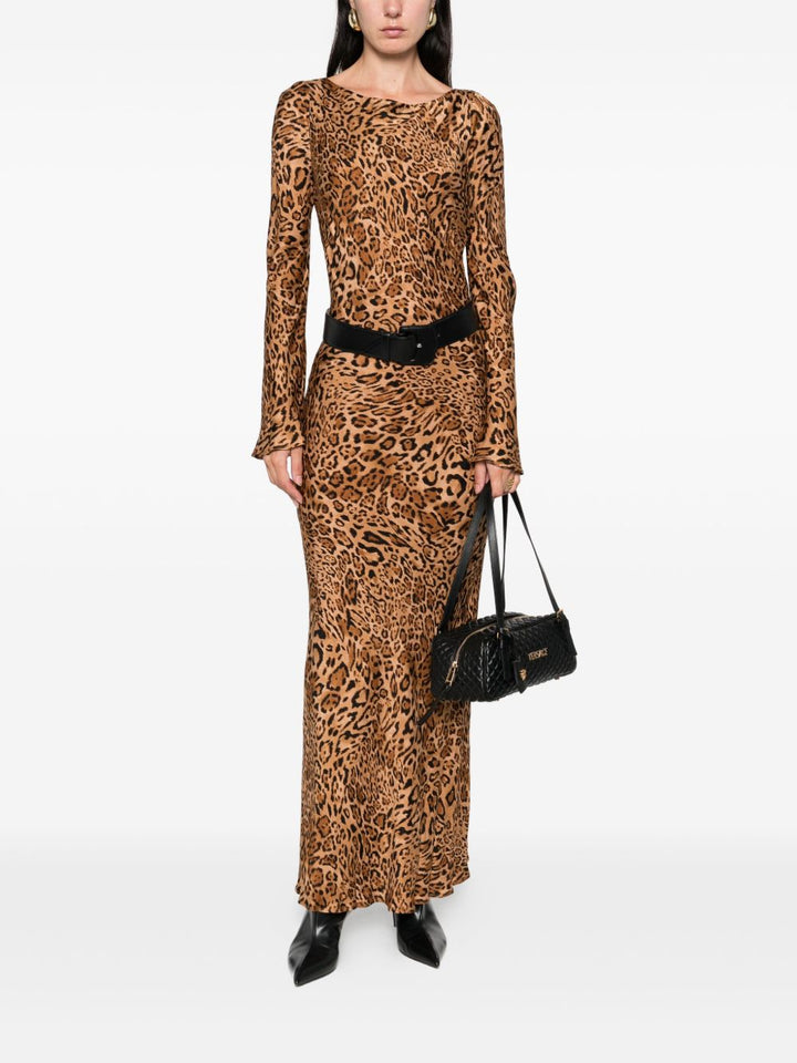TWINSET Abito con stampa leopardata