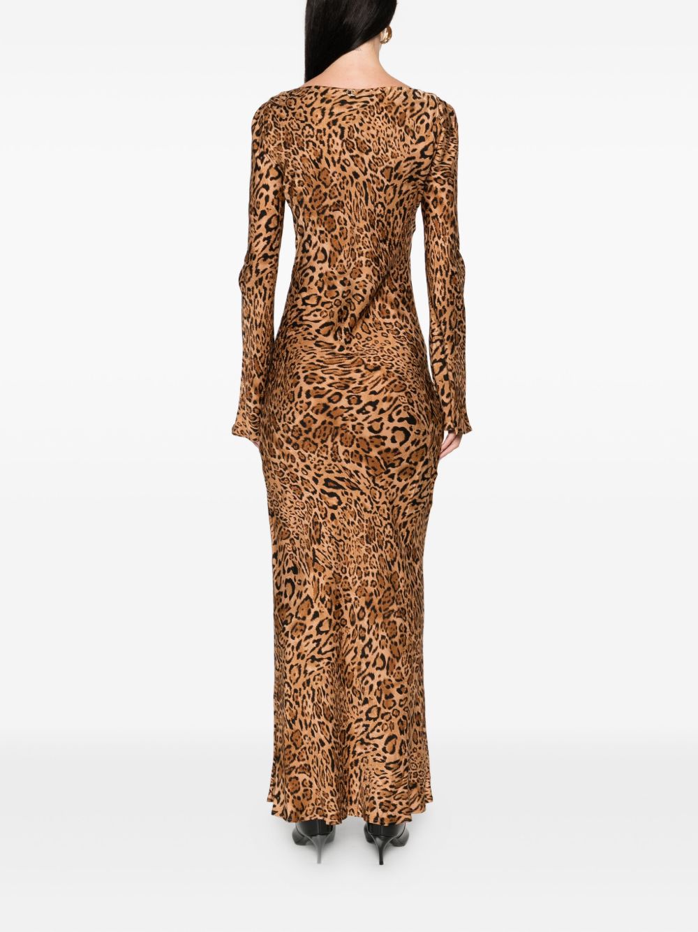 TWINSET Abito con stampa leopardata