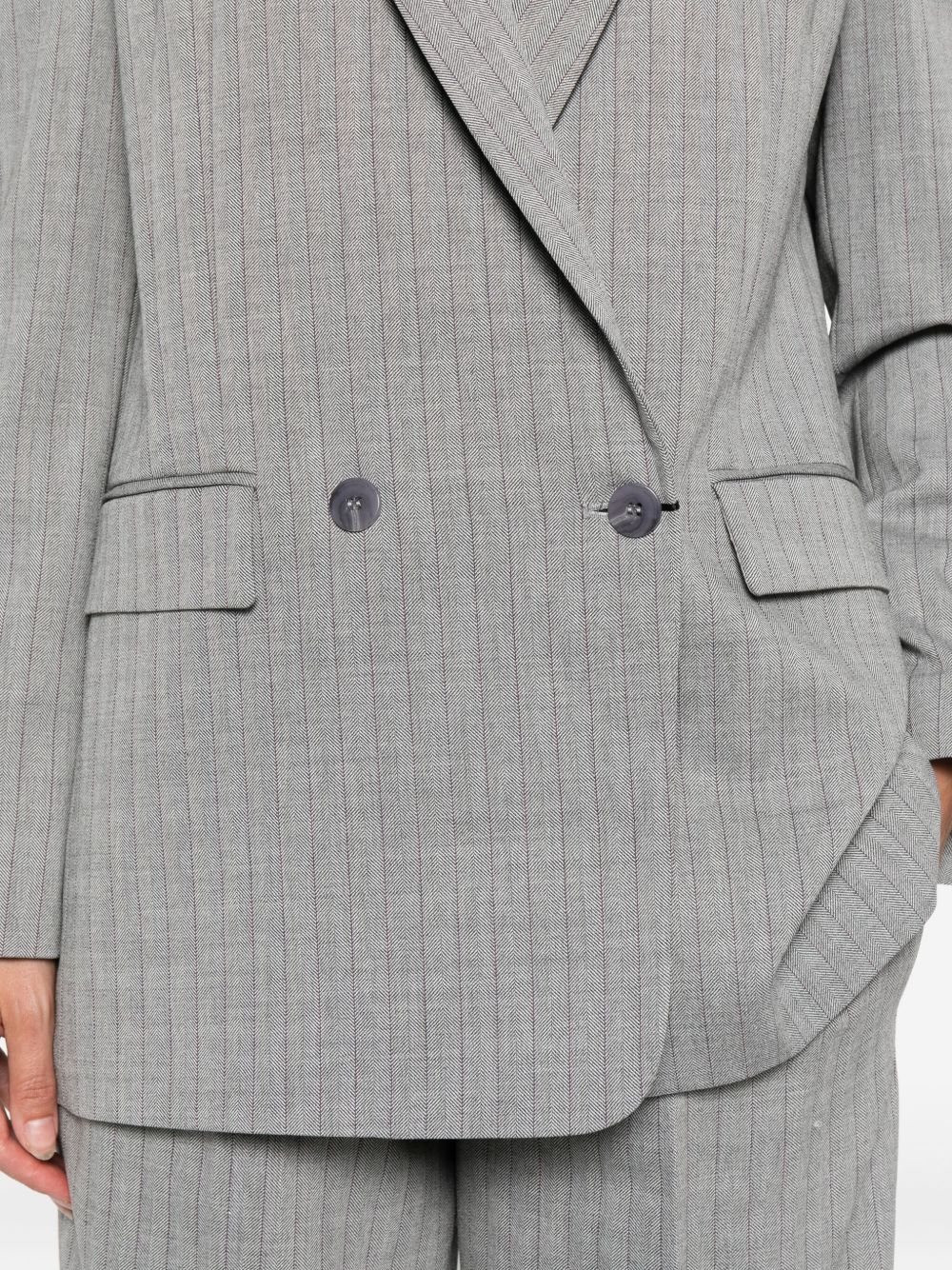 TWINSET
Blazer doppiopetto gessato