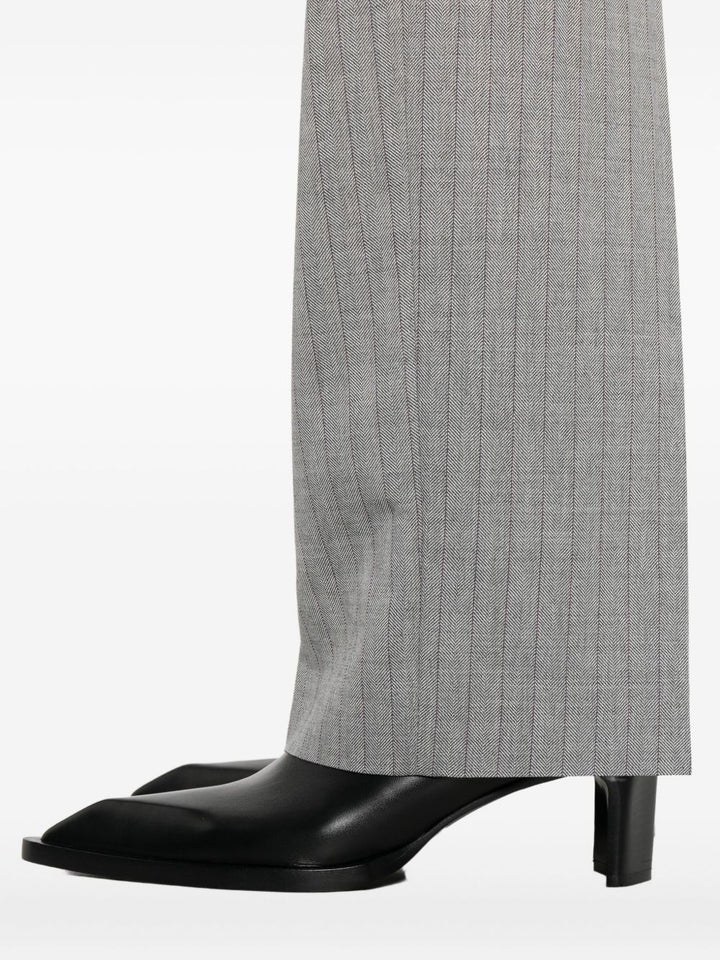 TWINSET Pantaloni gessati con piega