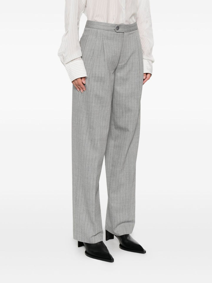 TWINSET
Pantaloni gessati con piega