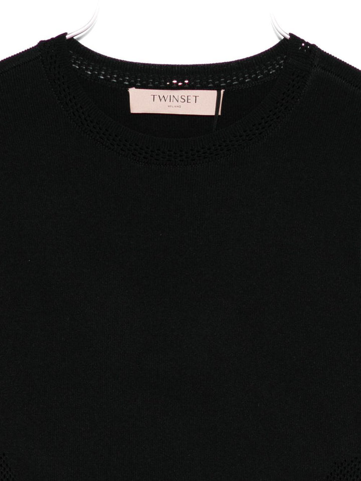 TWINSET Abito con bordo smerlato