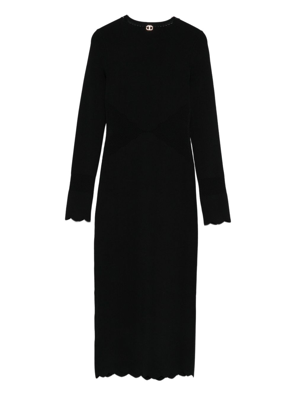 TWINSET Abito con bordo smerlato