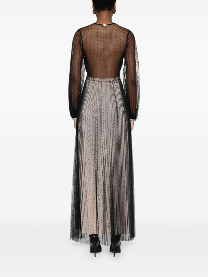 TWINSET Abito lungo plissettato