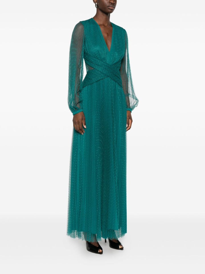 TWINSET Abito a maniche lunghe intrecciate