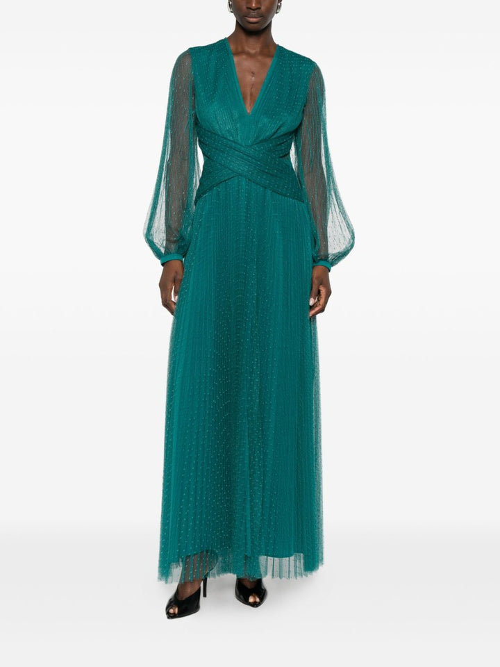 TWINSET Abito a maniche lunghe intrecciate