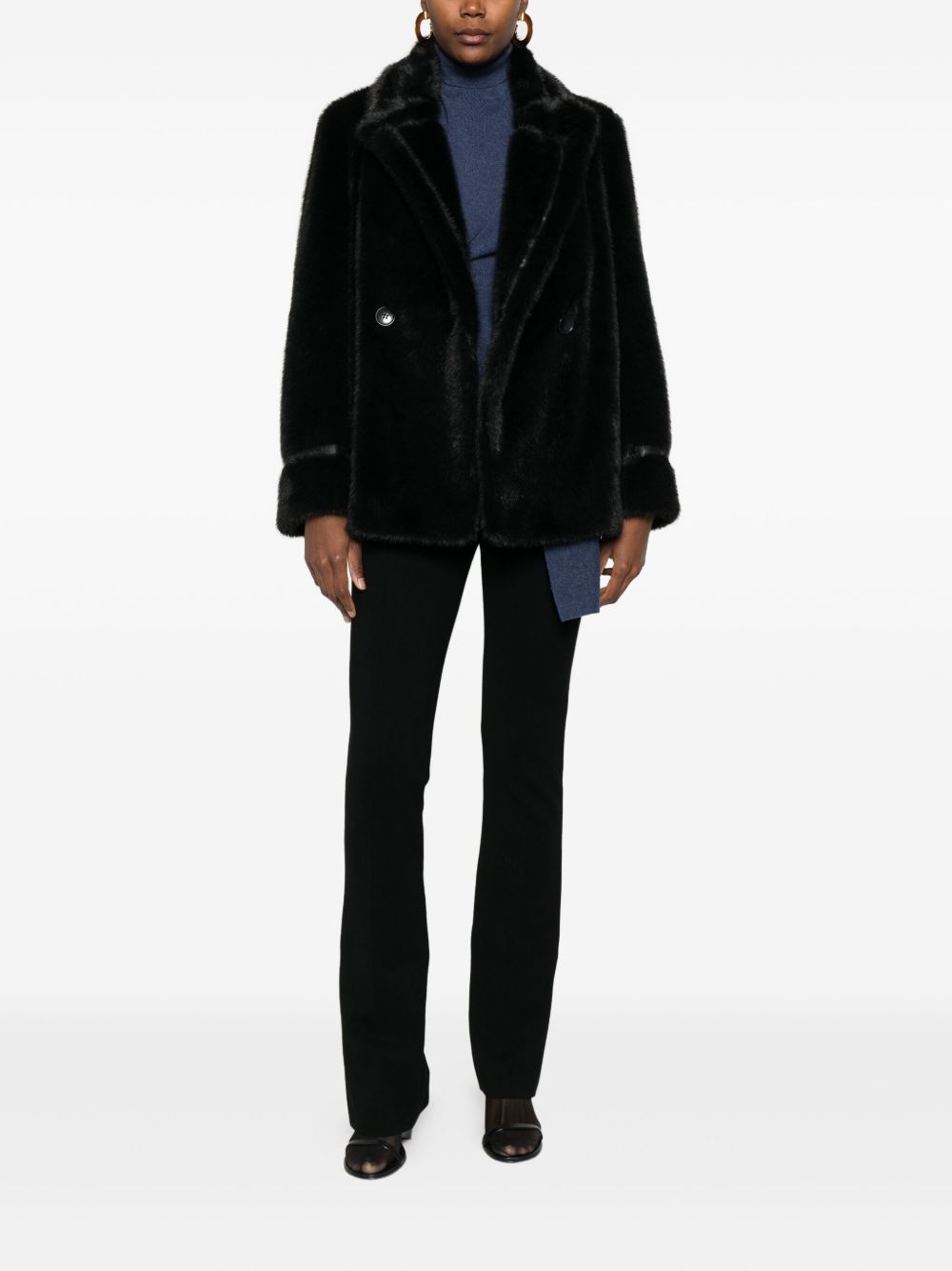 TWINSET Cappotti neri