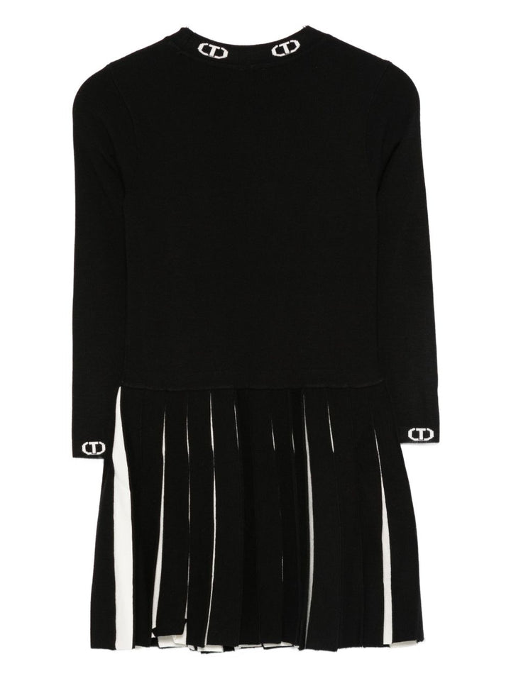 TWINSET Kids Abito con gonna plissettata