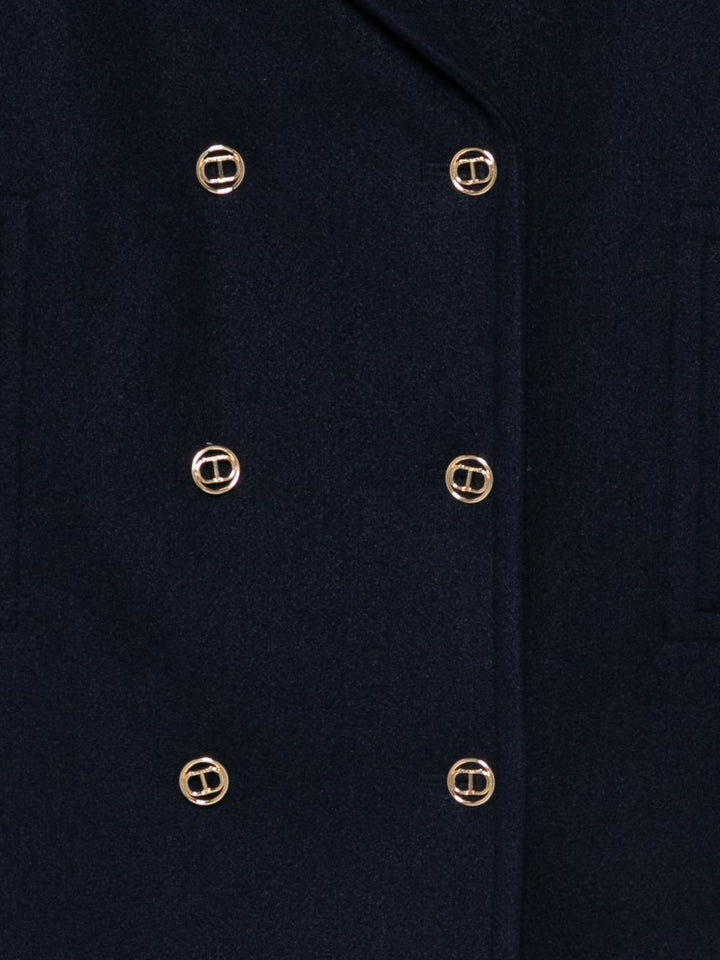 TWINSET Kids Cappotto doppiopetto