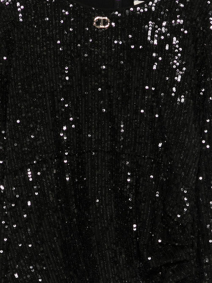 TWINSET Kids Abito con paillettes