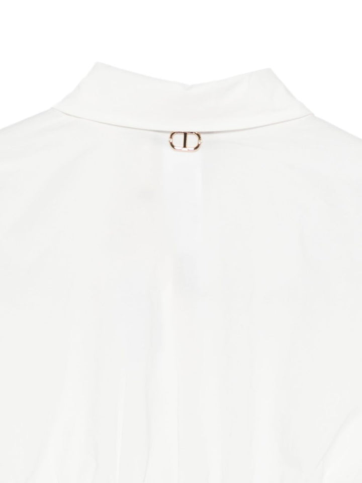 Camicia Bianca a Maniche Lunghe TWINSET KIDS