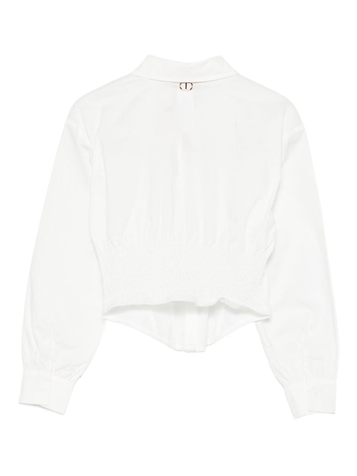 Camicia Bianca a Maniche Lunghe TWINSET KIDS