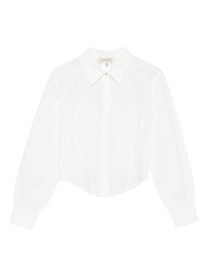 Camicia Bianca a Maniche Lunghe TWINSET KIDS