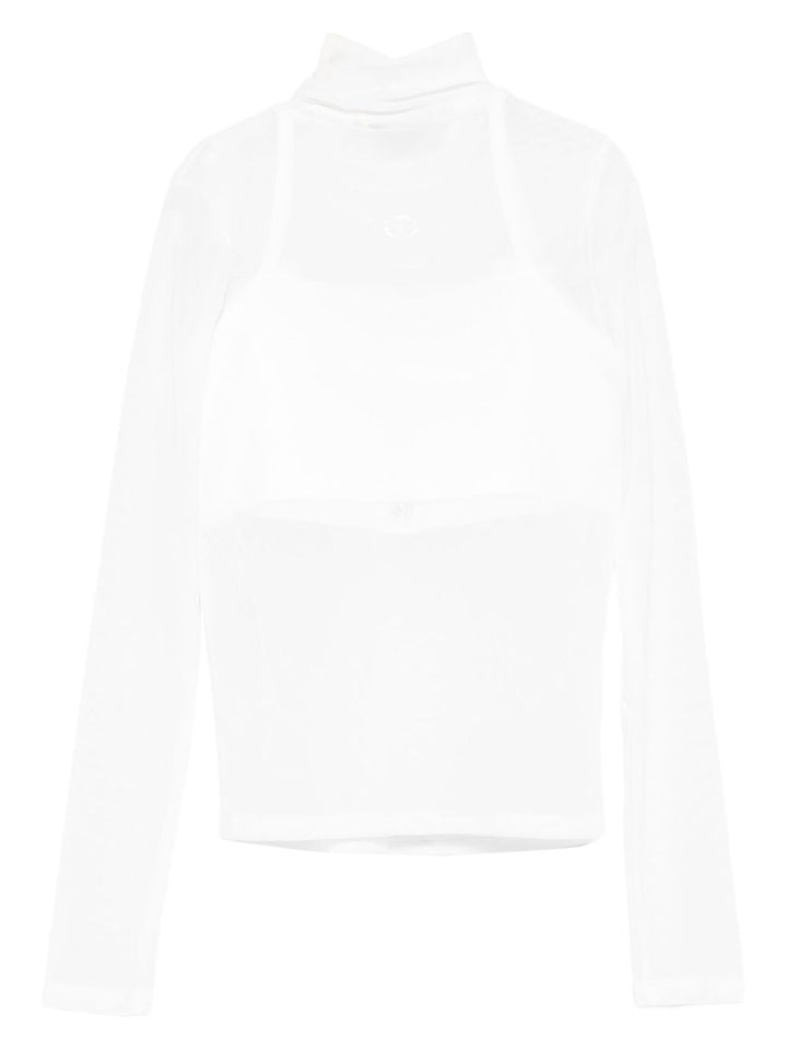 TWINSET Kids T-shirt a collo alto