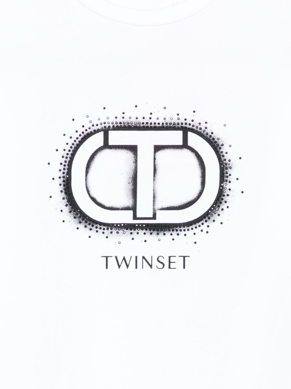 TWINSET Kids T-shirt con stampa logo