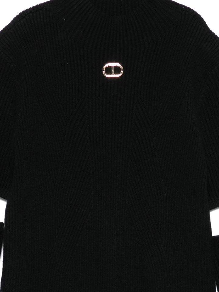 TWINSET Kids
Abito a collo alto a coste