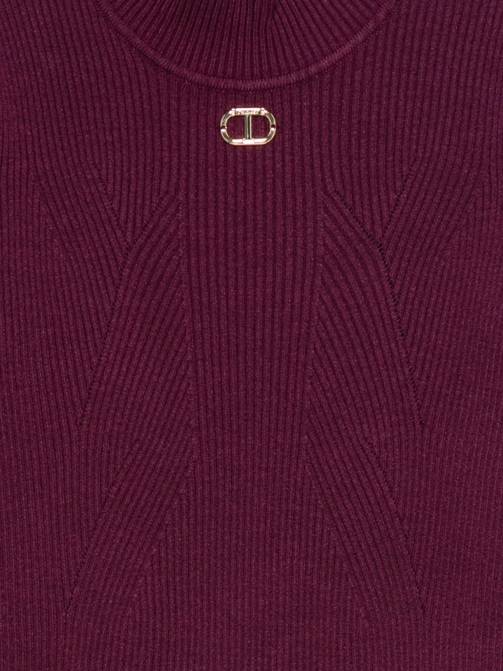 TWINSET Kids
Maglione a coste a collo alto