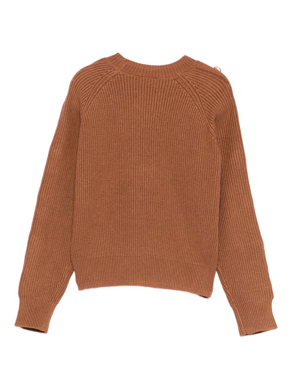 TWINSET Kids Maglione a coste con bottoni