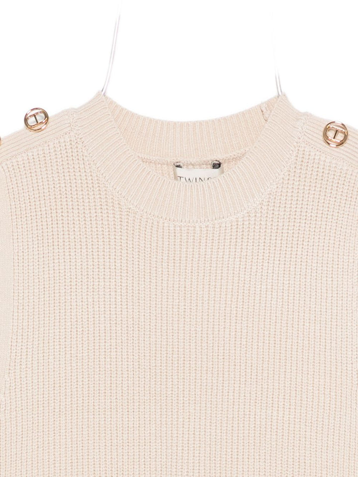 TWINSET Kids
Top smanicato con decorazione