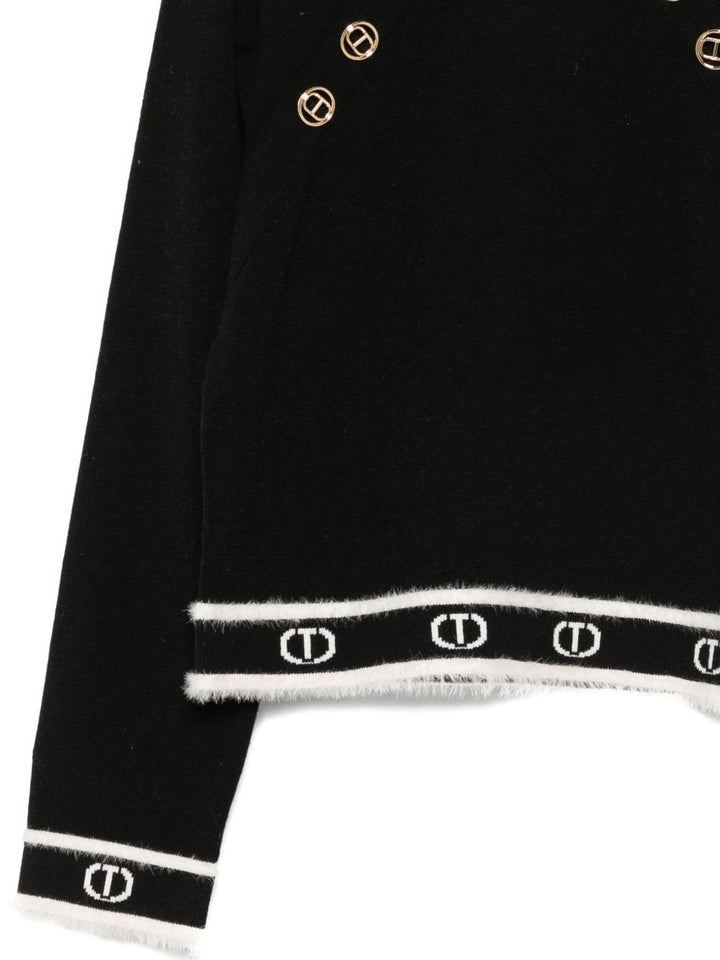 TWINSET Kids Maglione con bottoni