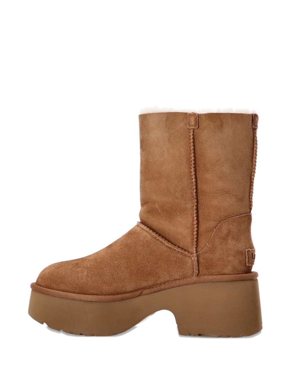 UGG Stivali in pelle scamosciata con plateau