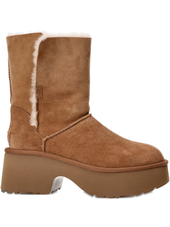 UGG Stivali in pelle scamosciata con plateau