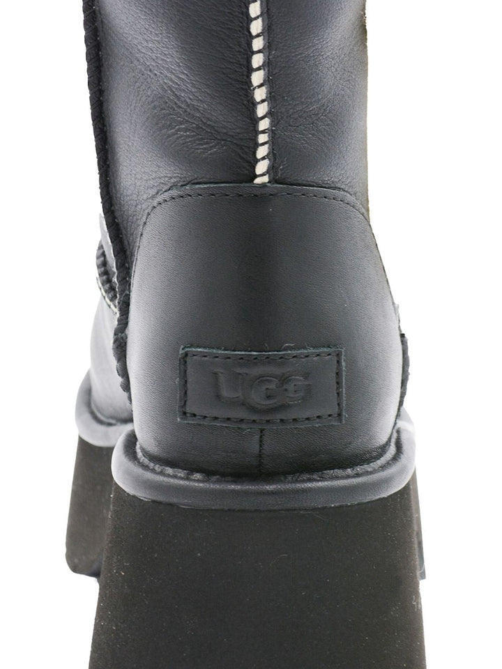 UGG Stivali Esmee Classic in Pelle, Nero