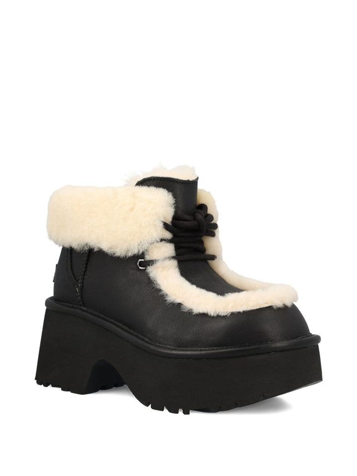 Ugg Stivali Classic Esmee Leather Lace Up