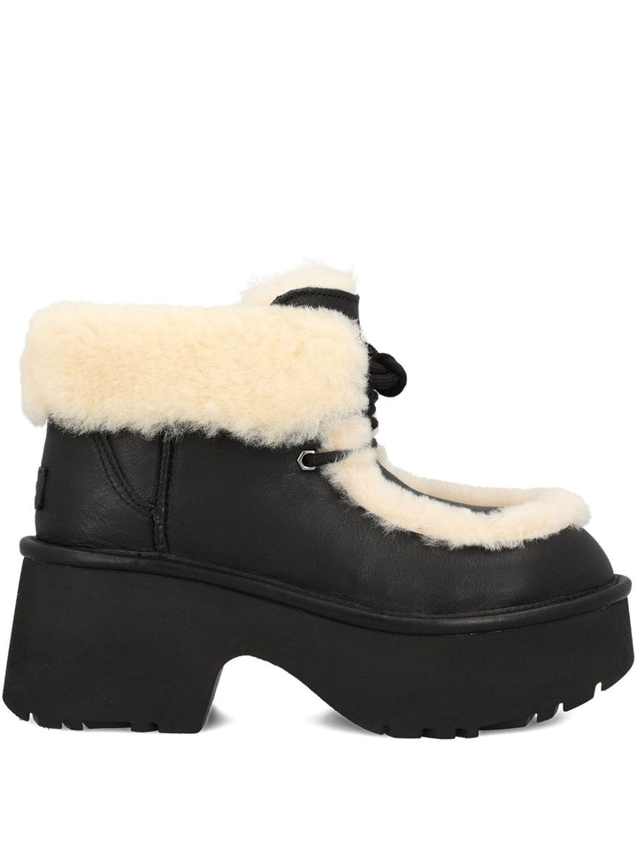 Ugg Stivali Classic Esmee Leather Lace Up