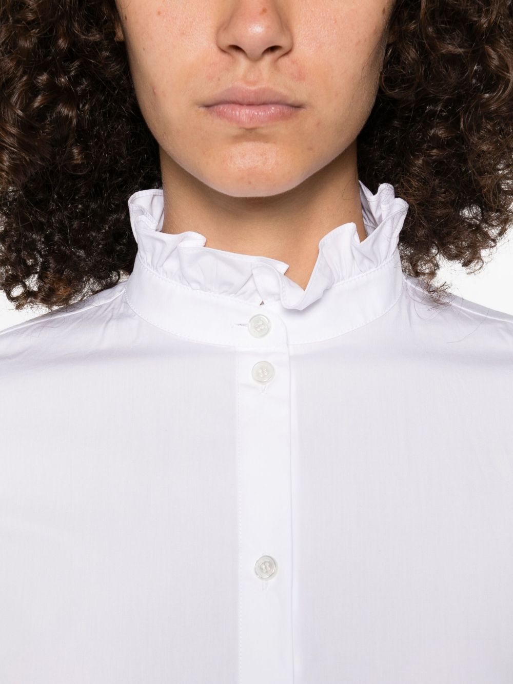 Valentino Garavani
Camicia a collo alto con ruches