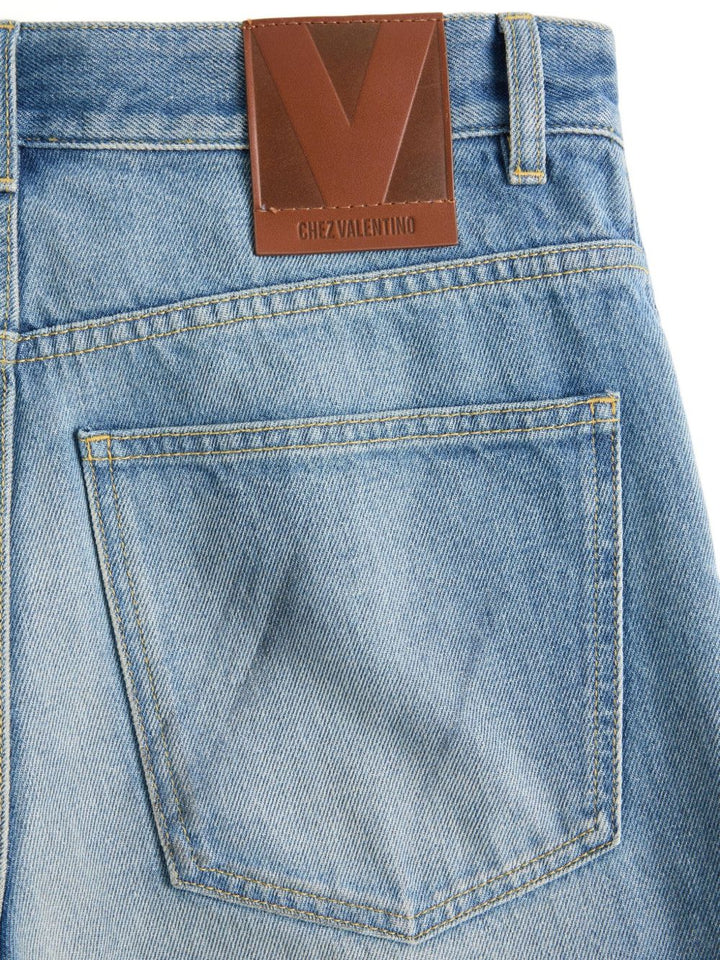 Valentino Garavani Jeans con applicazione logo