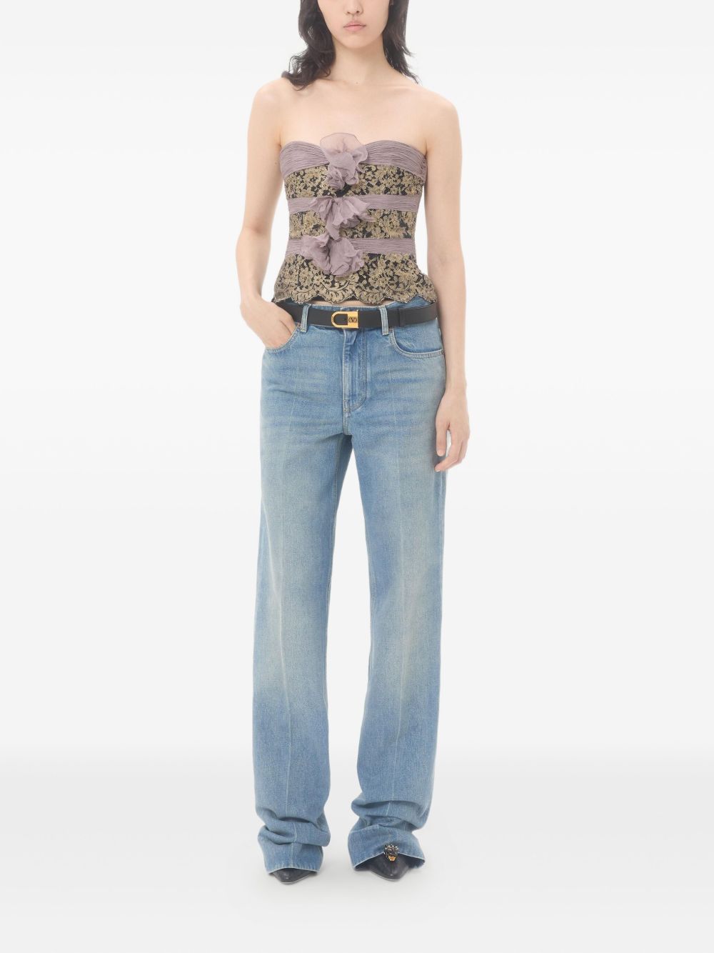 Valentino Garavani Jeans con applicazione logo