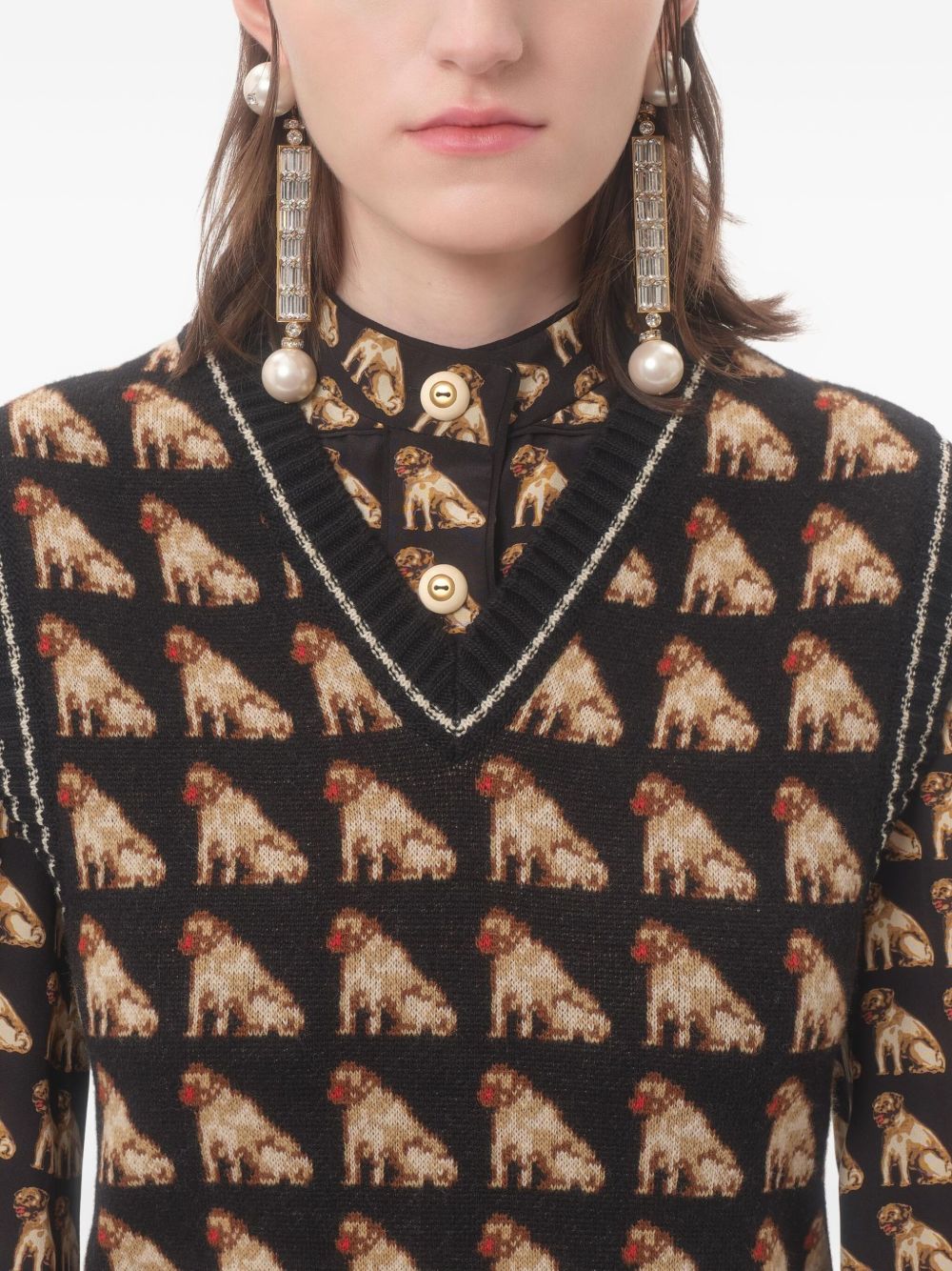 Valentino Garavani
Gilet Petit Charles jacquard