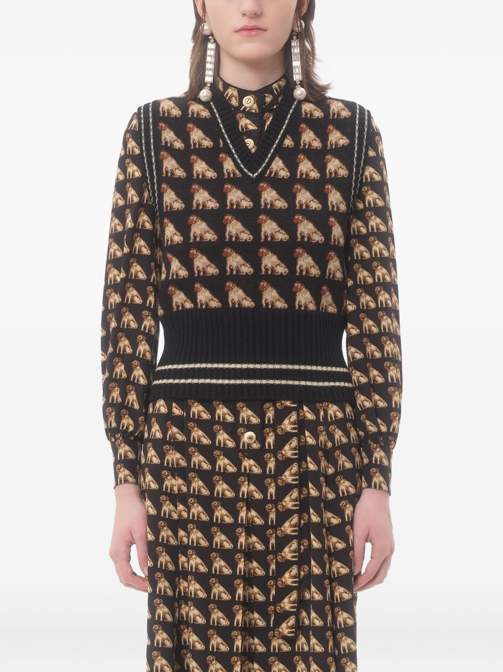 Valentino Garavani
Gilet Petit Charles jacquard