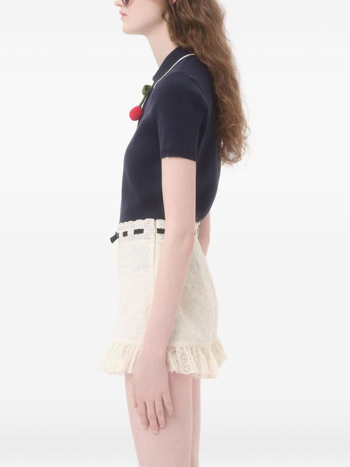 Valentino Garavani
Polo con ciondolo Cherry