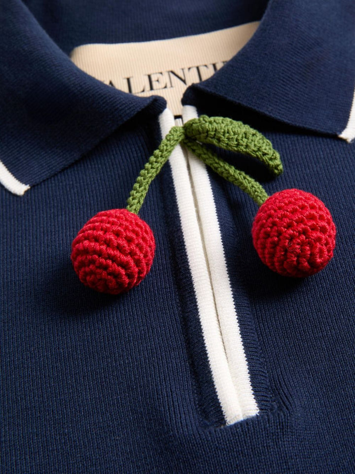 Valentino Garavani
Polo con ciondolo Cherry