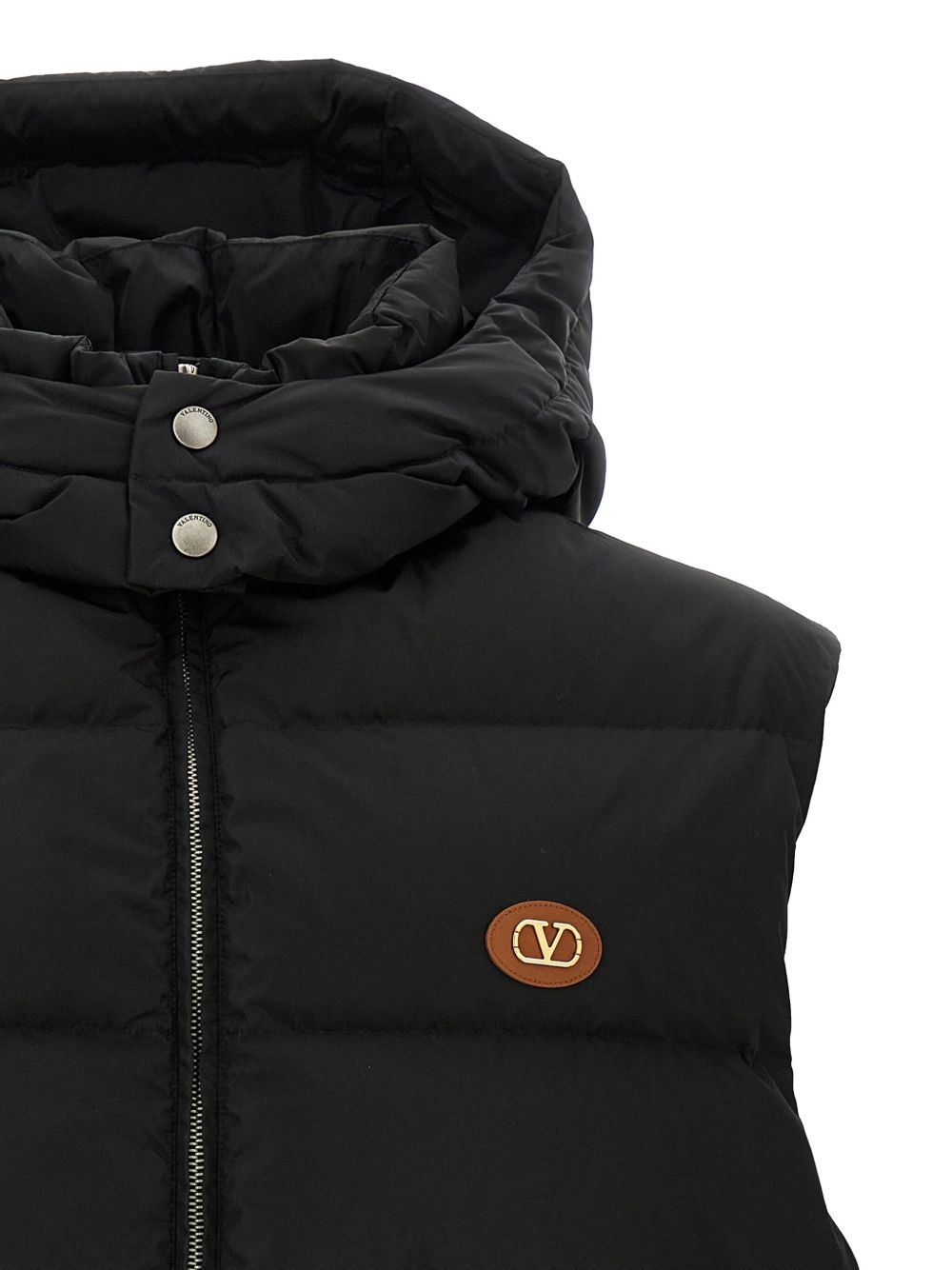 Valentino Garavani Gilet con cappuccio