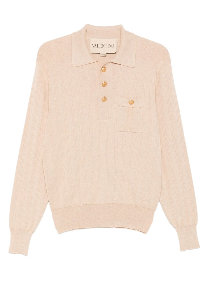 Valentino Garavani
Polo Manica Lunga In Cotone A Coste