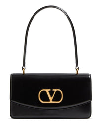 Valentino Garavani Borsa nera con patta superiore