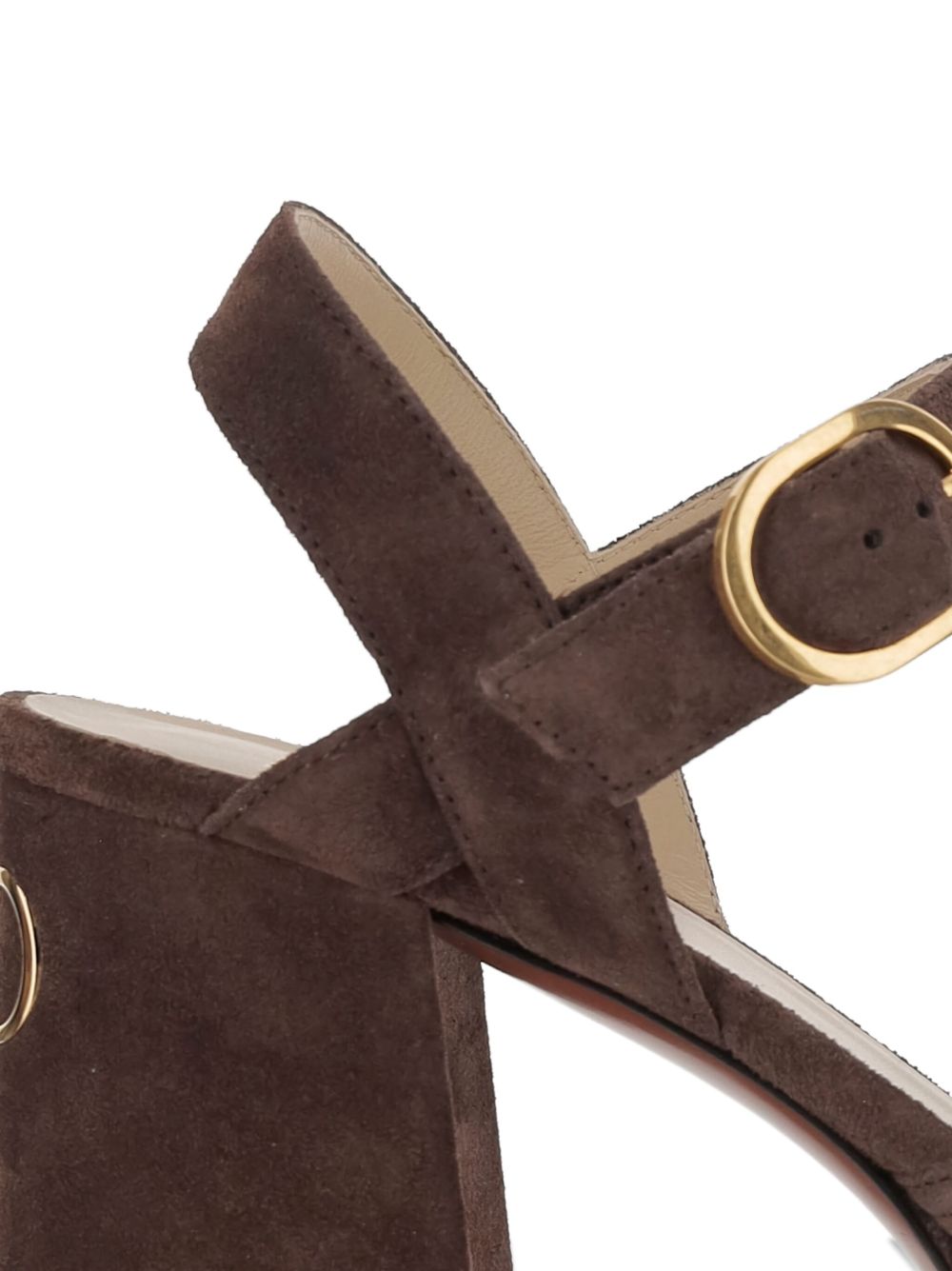 Valentino Garavani Sandali in pelle scamosciata 100mm