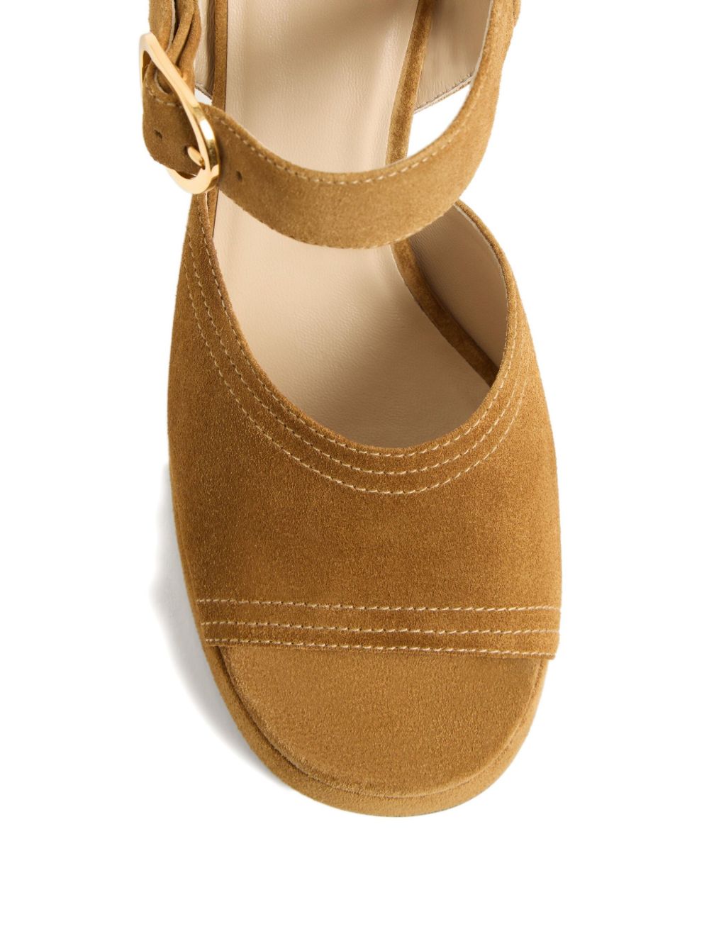 Valentino Garavani Sandali in pelle scamosciata 100mm