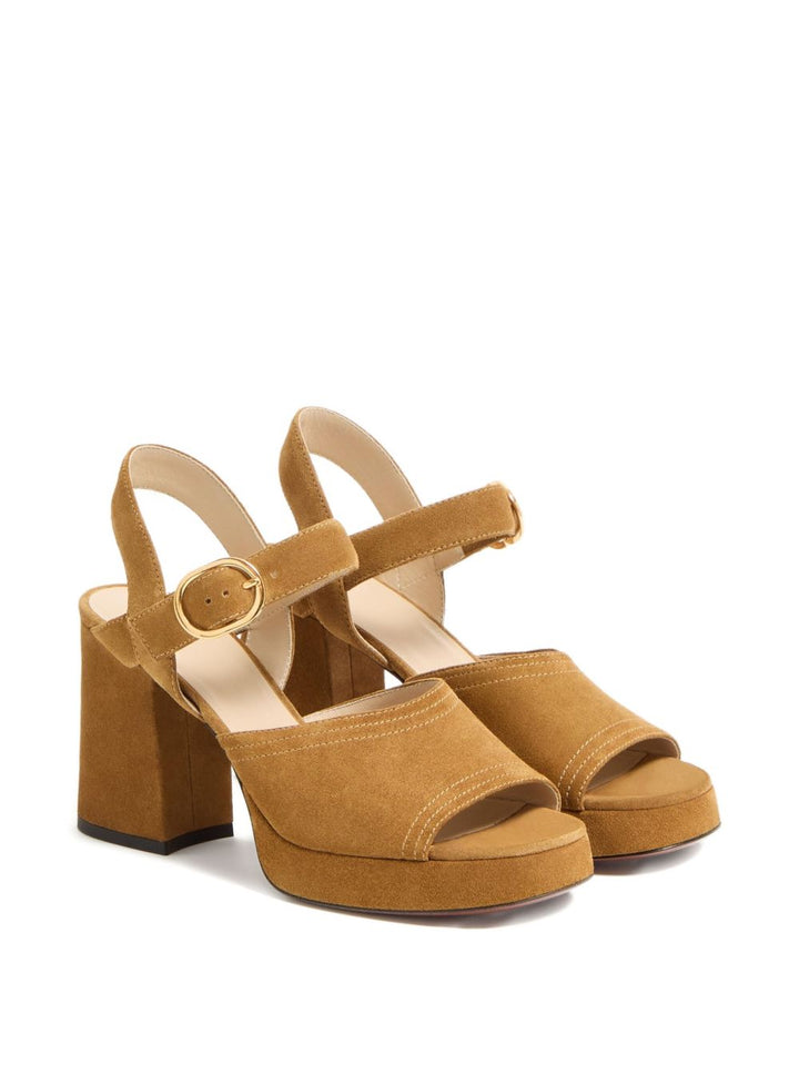 Valentino Garavani
Sandali in pelle scamosciata 100mm