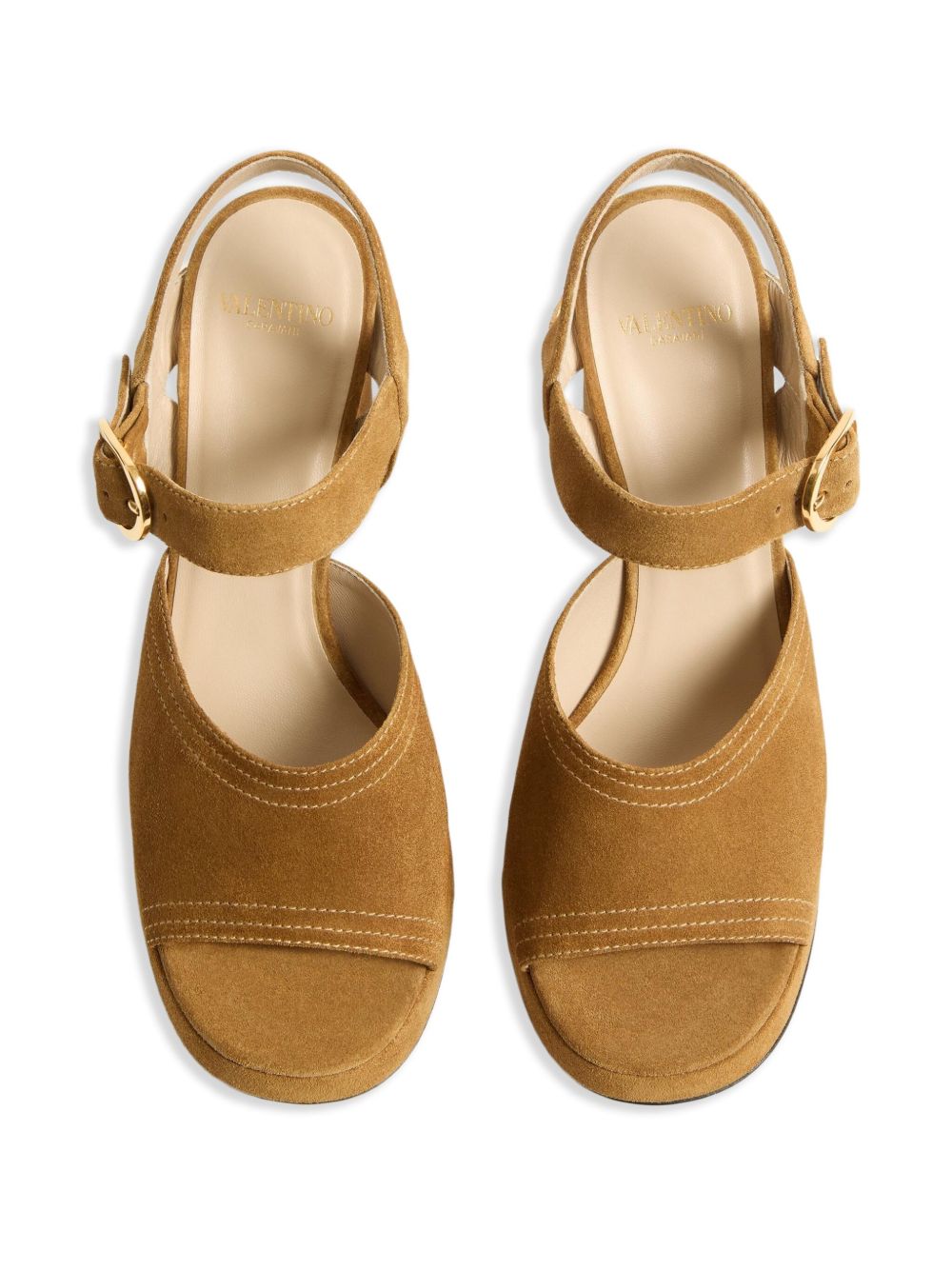 Valentino Garavani Sandali in pelle scamosciata 100mm